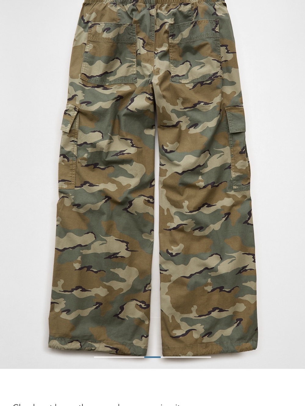 Low Rise Baggy Cargo Parachute Pant - Picture 3 of 6